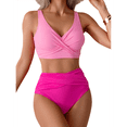 thumbnail image 3 of Conjunto de Bikini con Falda de Baño para Mujer, Color Rosa, Talla XL, 3 of 9