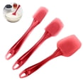 thumbnail image 2 of Espátula de silicona para galletas (3 piezas), licuadora de cocina, suministros para hacer pasteles, utensilios de cocina para hornear, herramientas para hornear, 2 of 8