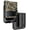 Camouflage, variant on Case with Clip for Galaxy Z Flip 4 5G, Nakedcellphone Rugged Cover and Ratchet Belt Hip Holster for Samsung Z Flip4 Phone (SM-F721U) - Outdoor Camo Tree Leaf Real Woods
