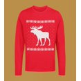 thumbnail image 5 of Old Glory Mens Big Moose Ugly Christmas Sweater Long Sleeve T Shirt, 5 of 6