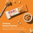 thumbnail image 5 of think! High Protein Bar, Creamy Peanut Butter, 20g Protein, Gluten Free, 5 Count, 5 of 9