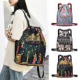 thumbnail image 2 of POINTERTECK Waterproof Foldable Drawstring Backpack Abrasion-resistant Multi-pocket Durable Versatile Travel Bag, 2 of 6