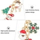 thumbnail image 5 of 6 unids Navidad Llave llaveros Navidad Muñeco de nieve llavero anillos monedero llavero llavero, 5 of 5