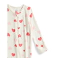 thumbnail image 3 of Wonder So Soft Modal by Wonder Nation Gender Neutral Two-Way Zipper Footless Coverall Pajamas, 2-Pack, Sizes Preemie–6/9 Months, 3 of 3