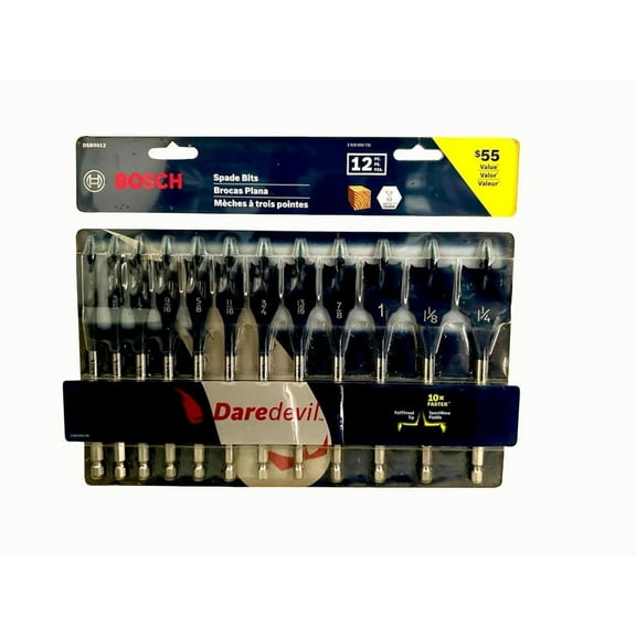 Bosch Genuine OEM Replacement 12 Pc Spade Set - DSB5012