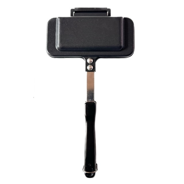 Hi,Fancy Portable For Pie Non-stick Sandwich Outdoor Iron Mountain Pie Maker Cast Must-have Campfire Cooking Hobo Pie For 1 3