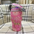 thumbnail image 2 of Funda aislante de neopreno kusrkot Bolsa portabotellas con hebilla Ciervo rosado, 2 of 8