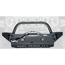 Body Armor 4X4 Jk-19532 07-14 Jk Wrangler Mid-Stubby Style Front Winch Bumper