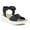 Black, variant on ECCO Women's Flowt Wedge Cork Sandal Black Nubuck - 272313-01001