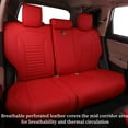 thumbnail image 4 of coverdream Touring Red, Leather, Compatible, Seat Covers, 4 of 5
