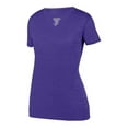 thumbnail image 3 of Augusta Sportswear Women's Shadow Tonal Heather Training T-Shirt Size up to 2XL, 3 of 4