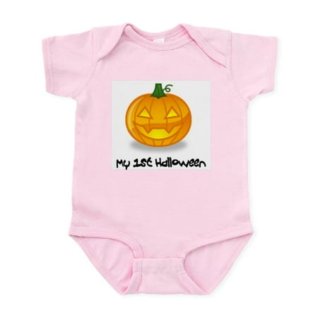 

CafePress - 1St Halloween Pumpkin Infant Bodysuit - Baby Light Bodysuit Size Newborn - 24 Months