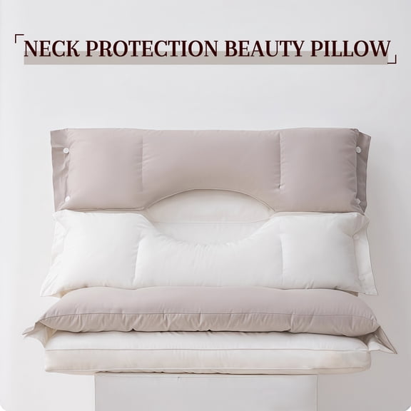 3-in-1 Multi-Functional Pillow (36" x 26") - Ergonomic Support for Sleeping, Reading and Relaxing, Pink
