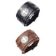 thumbnail image 1 of Brazalete De Cuero Hebilla Steampunk Hecho A Mano Marrón+Brazalete De Cuero Hebilla Steampunk Hecho A Mano Negro Zulema none, 1 of 8