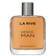 La Rive Men's Heroic Man EDT Spray 3.4 oz Fragrances 5903719640916