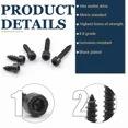 Hex Socket Cap Head Self Tapping Screw Set M2 M2.6 M3 M3.5 M4 Carbon