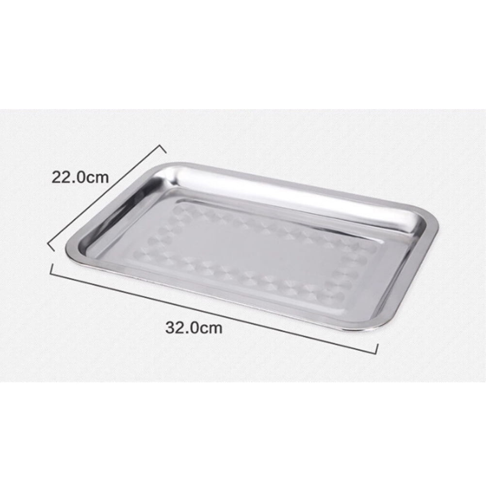 4 PCS Baking Sheet for Oven, Stainless Steel Baking Pans Toaster Oven Tray,  Zacfton Cookie Sheets for Baking, Non Toxic & Healthy, Easy Clean 