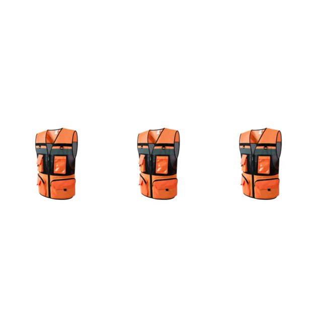 Matsuzay Protéjase con nuestros chalecos de seguridad reflectantes duraderos para unisex Visibilidad Alta protección a prueba de agua Type7 NO7