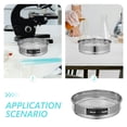 thumbnail image 4 of Stainless Steel Sieve Mesh Sieve Pan for Flour Sifting Soil Screening Lab Testing, 4 of 9
