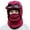 Wine Red, variant on HESHENG Unisex Thermal Winter Trapper Hat with Glasses Autumn Winter Cycling Windproof Outdoor Cap