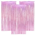 thumbnail image 1 of 3Pcs Frange Rideau Toile de Fond Streamer Décor pour Nouvel An Anniversaire de Mariage, 1 of 8