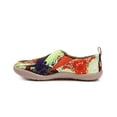 thumbnail image 3 of UIN Women's Art Travel Shoes Loafers Fashion Canvas Comfort Wide Toe Casual Slip On Mules, 3 of 5