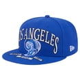 thumbnail image 3 of Men's New Era Royal Los Angeles Rams Throwback Oversized 59FIFTY Fitted Hat, 3 of 5