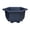 M, variant on Plastic Flower Pot with Saucer Medium Hexagon Plastic Plant Pot with Saucer, Terracotta Look Planter forIndoor Outdoor Plants, Flower Pot with Drainage Holes forGarden Balcony Windowsill