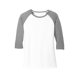 thumbnail image 1 of Gravity Threads para mujer 3/4 de manga raglán - escarcha gris / blanco - Pequeño Gravity Threads Camiseta de manga corta, 1 of 1