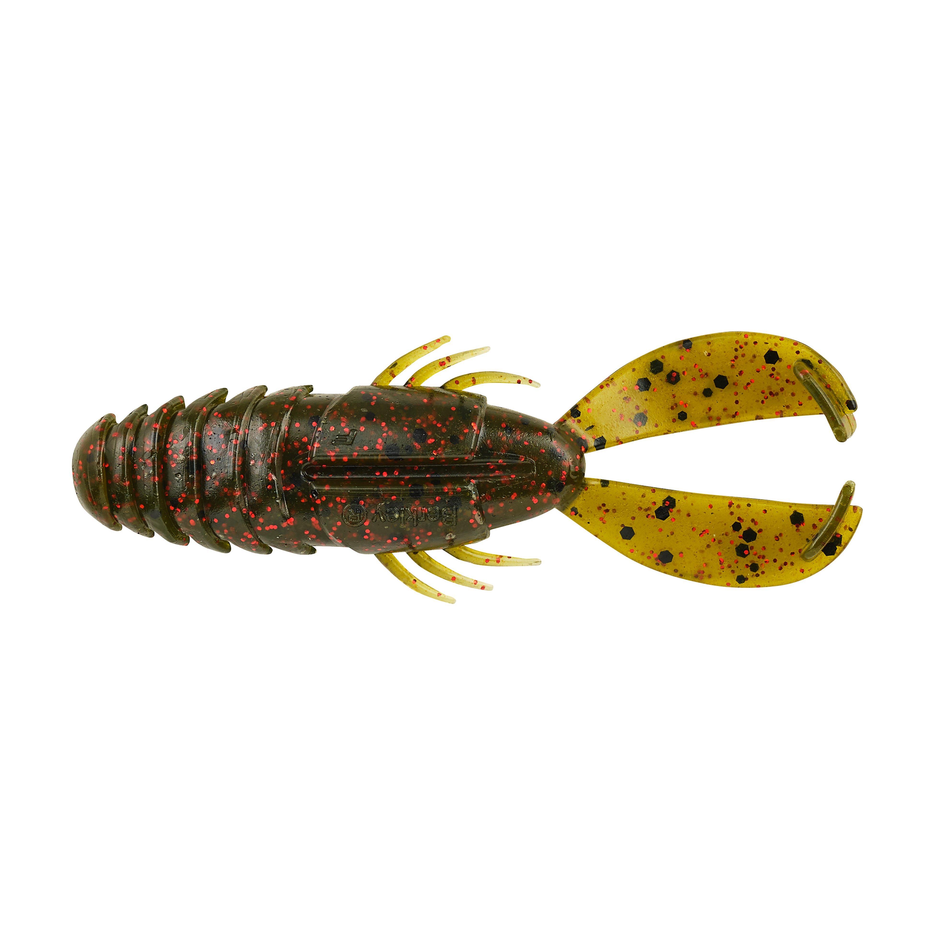 Berkley PowerBait® Crash Craw, 3.5 in, Watermelon Red
