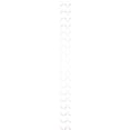 thumbnail image 2 of Ekena Millwork 94"H x 1"T Pandora PVC Adjustable Decorative Slat Wall Panel Kit, Unfinished (contains 16 Slats + 1 Straight Edge Starter Slat), 2 of 15