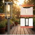 thumbnail image 6 of 10 Pack Solar Pathway Lights Outdoor, Waterproof LED Solar Garden Lights with Warm White Glow, Dusk to Dawn Automatic Landscape Lighting for Yard, Lawn, Walkway, 6 of 7