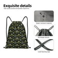 thumbnail image 4 of Zufioo Tennis Rackets Sports Cinch Sack Gym String Bags Machine Washable Heavy Duty String Backpack for Men Women-Medium, 4 of 6