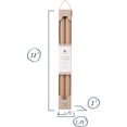 thumbnail image 3 of Northern Lights Candles - 12" 2 Pk Tapers - Tan - 72862, 3 of 3
