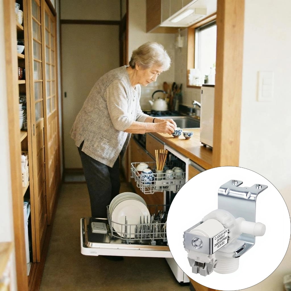 Multiple Model Dishwasher Water Gate Replacement Part Accommodates Various DW80 Series Entities Bother Complimentary Maintenance Answer