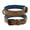 Brown, variant on Didog Soft Padded Leather Dog Collar, Breathable Heavy Duty Dog Collar Leather with Adjustable Rust-Proof Metal Buckle for Small Medium Large Dogs
