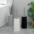 thumbnail image 2 of Creative Nordic Style Golden Toilet Brush with Holder Wc Brush Bathroom Cleaning Brush Bath Accessories Household Floor Cleaning, 2 of 8