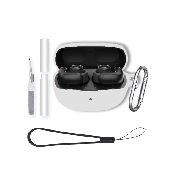 Soft Silicone Case for Bose UltraOpen, Shockproof & Anti-Scratch Protective Cover, Anti-Lost & Dustproof-white