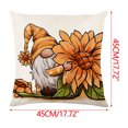 thumbnail image 3 of Guanhe Fall Pillow Covers Decoration,18x18in Farmhouse Pumpkin Maple Leaf Thanksgiving Throw Pillows Cushion Case Couch Decor for Autumn Home Outdoor Decorations, 3 of 7