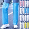 thumbnail image 6 of EnJoCho Kids Rain Leg Guards 𝖶aterproof Reusable Lightweight Outdoor Play Gaiters Elastic Edges Mud Proof Plastic Cover Pants Alternative, 6 of 6