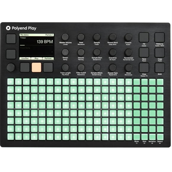 Polyend Play Audio y muestreador MIDI, secuenciador y ranura