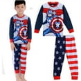 thumbnail image 1 of Pyjamas pour Voitures, Pyjamas Lightning McQueen, Ensemble de Pyjamas pour Garçons, 100% Coton, Pyjamas à Manches Longues-Jinjin, 1 of 3