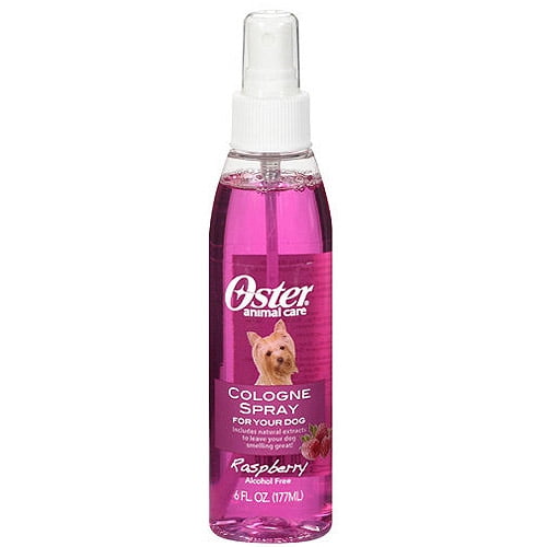 Oster Cologne Spray for Dogs, Raspberry Scent, 6 oz. 