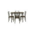 thumbnail image 3 of Comedor De 4 Sillas Anna - Elite Furniture TJ-MX - Importación Coaster Anna 5-piece Set Dark Bronze, 3 of 5
