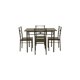 thumbnail image 3 of Comedor De 4 Sillas Anna - Elite Furniture TJ-MX - Importación Coaster Anna 5-piece Set Dark Bronze, 3 of 5