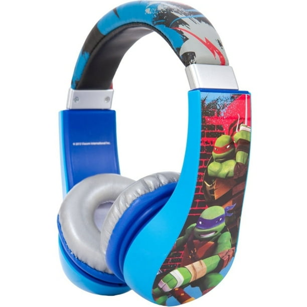 Sakar Teenage Mutant Ninja Turtles Kids Friendly Headphone Kids