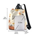 thumbnail image 3 of FORMRS Women's Travel Backpack Purse Anti-Theft Hidden Pockets Casual Shoulder Bag, Halloween Cute Pumpkins, 3 of 7