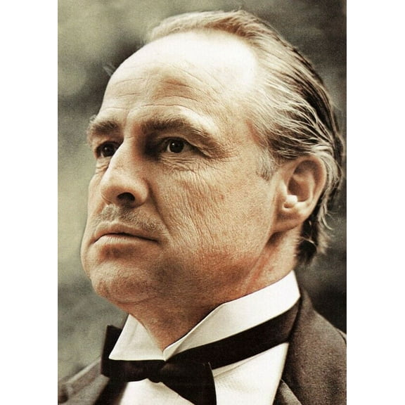 Marlon Brando as Don Corleone The Godfather 5x7 inch publicity portrait