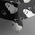 thumbnail image 5 of Halloween Ghosts and Skulls Square Tablecloth,Waterproof Square Table Cover,Wipeable Spillproof Washable Table Cover for Home Kitchen Party Decor 60"x60"(152x152cm), 5 of 6