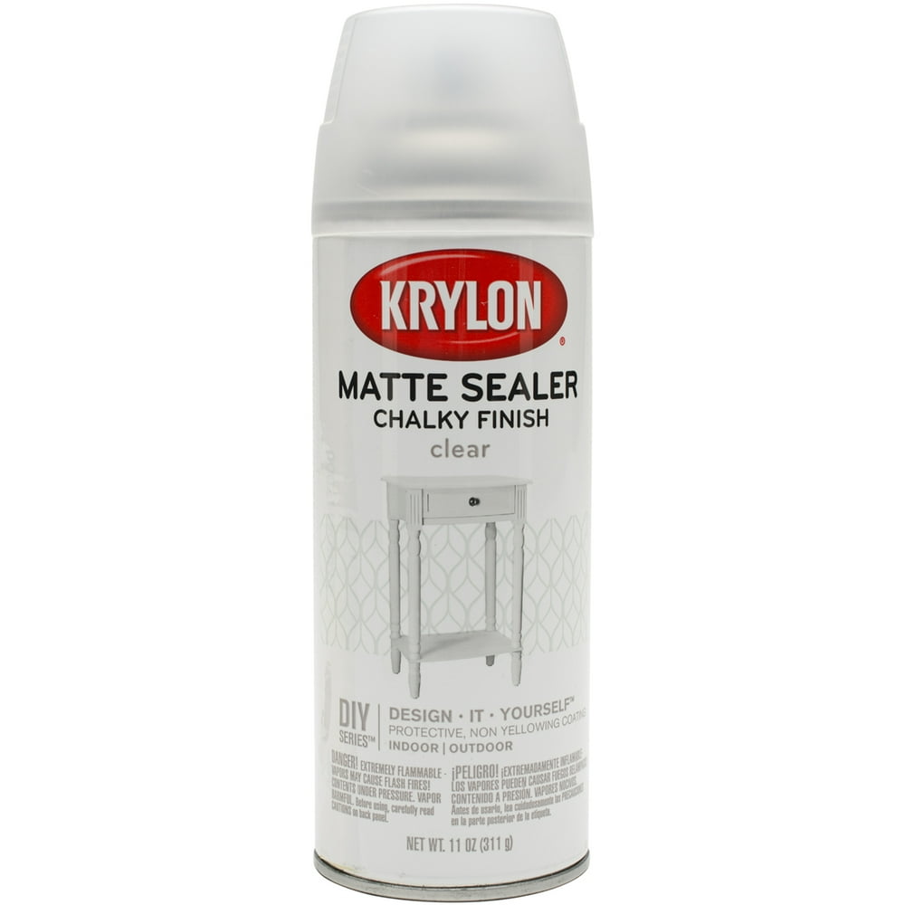 Chalky Finish Aerosol Spray Paint 12ozClear Matte